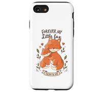 Cute Mom & Me Foxes Forever My Little Cub Case for iPhone SE (2020) / 7/8