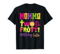 Cute Momma Twotii Frutti Birthday Family 2nd Birthday Girl T-Shirt