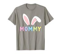 Cute Mommy Happy Easter Bunny Matching Family Outfit T-Shirt