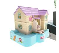 Cute Money Box - Dinosaur Coin Bank, Fun Stealing Piggy Bank | Automatic Collector with Light Music Effects, Interactive Saving for Kids, Unique Toy Children’s Birthday, Playful Activity and Gift