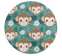 Cute Monkey Pattern Wooden Jigsaw Puzzles for Adults Brain-Teasing Game Idea Puzzle Gift for Unisex