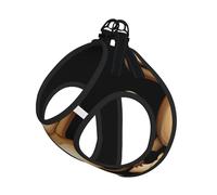 Cute Monkey Print Adjustable Reflective Harness Leash Set For Cats, Dogs And Small Pets, Soft Breathable Mesh Walking Vest With Escape-Proof Lead