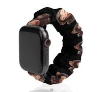 Cute Monkey Tongue Sticking Out Compatible with IWatch Series Watch Strap Fashion Scrunchies Stretchy