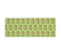 Cute Monkey Washable Keyboard Mat Oversized Desk Pad for Easy Cleaning and Enhanced Workspace