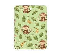 Cute Monkeys Printed Car Air Fresheners Long Lasting Hanging Ocean Scented Cards Tablets for Closet Bathroom