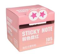 Cute Mons TER Pattern Sticky Notes, Memo Pad Set, School Stationery Accessory, Efficient Access, Fun Reminder Design, 7.5x7x7cm, for Student Desk, Party Favors, Personal Planning