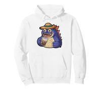 Cute Monster Drinking Bubble Tea Pullover Hoodie