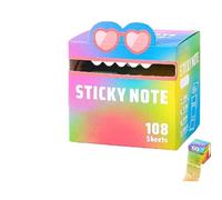 Cute Monster Pattern Sticky Note, Fun Pastel Pull-Out Memo Pads, Self Adhesive Cartoon Notes Memo Pads, Small to Do List, Office School Tab Supplies, 105PCS/Box (S-6)