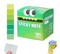 Cute Monster Pattern Sticky Note, Funny Animal Post It Notes, Self Adhesive Cartoon Notes Memo Pads, Small to Do List, Notepads Stationery, Multi Purpose Sticky Note (A)