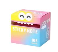Cute Monster Pattern Sticky Note, Funny Pastel Animal Post It Notes, Fun Pastel Pull-Out Self Adhesive Cartoon Memo Pads, Self Adhesive Cartoon Notes Memo Pads, Back to School Gift (G)
