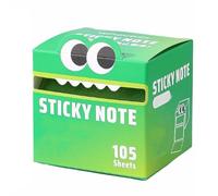 Cute Monster Pattern Sticky Note, Funny Pastel Animal Post It Notes, Self Adhesive Cartoon Notes Memo Pads, Notepads Stationery, Small to Do List, Office School Tab Supplies(#e)