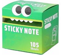 Cute Monster Pattern Sticky Note, Funny Pastel Animal Post It Notes,Self Adhesive Cartoon Notes Memo Pads,Small to Do List,Notepad Stationery,Office School Tab Supplies (F)