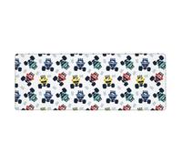 Cute Monster Trucks Mouse Pad 12x31.5in - Extended Gaming & Desk Mat