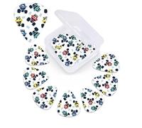 Cute Monster Trucks Print Guitar Pick 12 Pack With Guitar Pick Case Guitar Plectrums Pick 0.46mm 0.96mm 0.71mm Guitar Accessories For Bass Electric Acoustic Guitars Ukulele