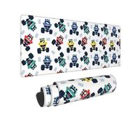 Cute Monster Trucks Print Large Mouse Pad Non-Slip Desk Pad Protector Computer Keyboard Pad for Office Home 80 * 30 cm