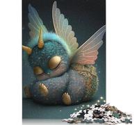 Cute Monsters Paper Puzzles 1000 Piece Jigsaw Puzzles for Adults Educational Game Challenge Toy Christmas Eve Gifts 1000pcs (38x26cm)