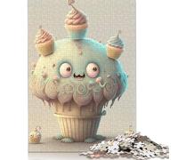 Cute Monsters Puzzle for Adults And Teenagers 1000 Pieces Paper Puzzles for Teenagers Gifts Brain Teaser Game 1000pcs (38x26cm)