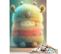Cute Monsters Puzzles 1000 Pieces Paper Puzzles for Adults And Teenager Family Game Christmas Eve Gifts 1000pcs (38x26cm)