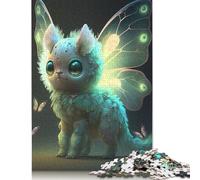 Cute Monsters Wooden Puzzles 1000 Piece Jigsaw Puzzles for Adults Educational Game Challenge Toy Christmas Eve Gifts 1000pcs (75x50cm)