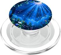 Cute moonlight Floral Flowers Heaven garden spring stars PopSockets PopGrip for MagSafe