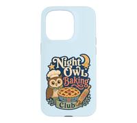 Cute Moonlit Dessert Lover Kitchen Pastry Humor Case for iPhone 15 Pro