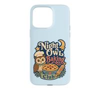 Cute Moonlit Dessert Lover Kitchen Pastry Humor Case for iPhone 15 Pro Max