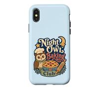 Cute Moonlit Dessert Lover Kitchen Pastry Humor Case for iPhone X/XS