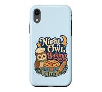 Cute Moonlit Dessert Lover Kitchen Pastry Humor Case for iPhone XR