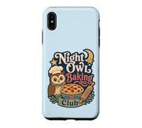 Cute Moonlit Dessert Lover Kitchen Pastry Humor Case for iPhone XS Max