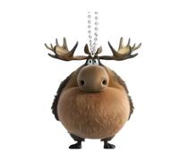 Cute Moose Acrylic Pendant | 2D Elk Christmas Tree Ornaments Hangable Flat Animal & For Car Pendant Decoration Holiday E2Y8 Livi