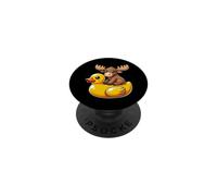 Cute Moose Rubber Duck PopSockets Adhesive PopGrip