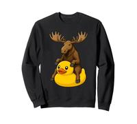 Cute Moose Rubber Duck Sweatshirt
