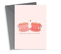 Cute Mother’s Day card - best-tea - Kawaii card - Punny
