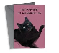 Cute Mother’s Day Card - From The Cat - Dead Bird