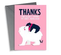 Cute Mother's Day Card - Bears - Thanks mama bear