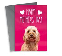 Cute Mothers Day Card - From The Dog - Cockapoo - Happy Mother's Day