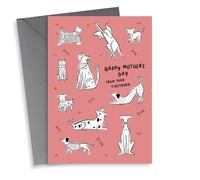 Cute Mother's Day Card - From The Dog - Firstborn Child