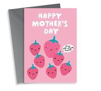 Cute Mother's Day Card - From the Kids - Strawberry Bunch