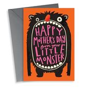 Cute Mother's Day Card - From Your Kid - Little Monster