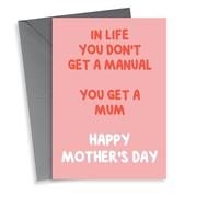Cute Mother's Day Card - Life Manual