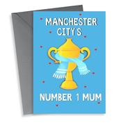 Cute Mother's Day Card - Manchester City’s number one Mum