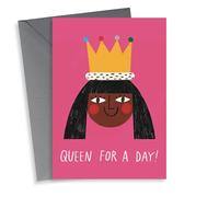 Cute Mother's Day Card - Queen For A Day
