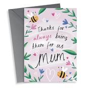 Cute Mother's Day Card - Thanks For Always Being There