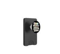 Cute Mothers Day Powered By Coffee Questionable Decisions PopSockets PopWallet for MagSafe