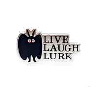 Cute Mothman Badge Pin - Gothic Series - Enamel Lapel Pin - Plated Badge for Clothing, Bags, and Lanyards
