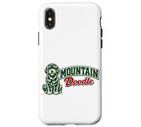 Cute Mountain Doodle Vintage Retro Outdoor Hiking Dog Lovers Case for iPhone X/XS