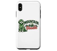 Cute Mountain Doodle Vintage Retro Outdoor Hiking Dog Lovers Case for iPhone XS Max