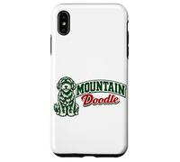 Cute Mountain Doodle Vintage Retro Outdoor Hiking Dog Lovers Case for iPhone XS Max