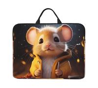 Cute Mouse Boy Graphic Laptop Sleeve - (16.5 x 12.2 inches) Shockproof Portable Laptop Sleeve