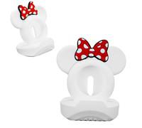 Cute Mouse Charger Stand for Apple Watch, Silicone Desk Stand Holder for iWatch, Charging Station Dock Holder Compatible with All Apple Watch Series Ultra/SE/8/7/6/5/4/3/2/1 (Not Include Charger)